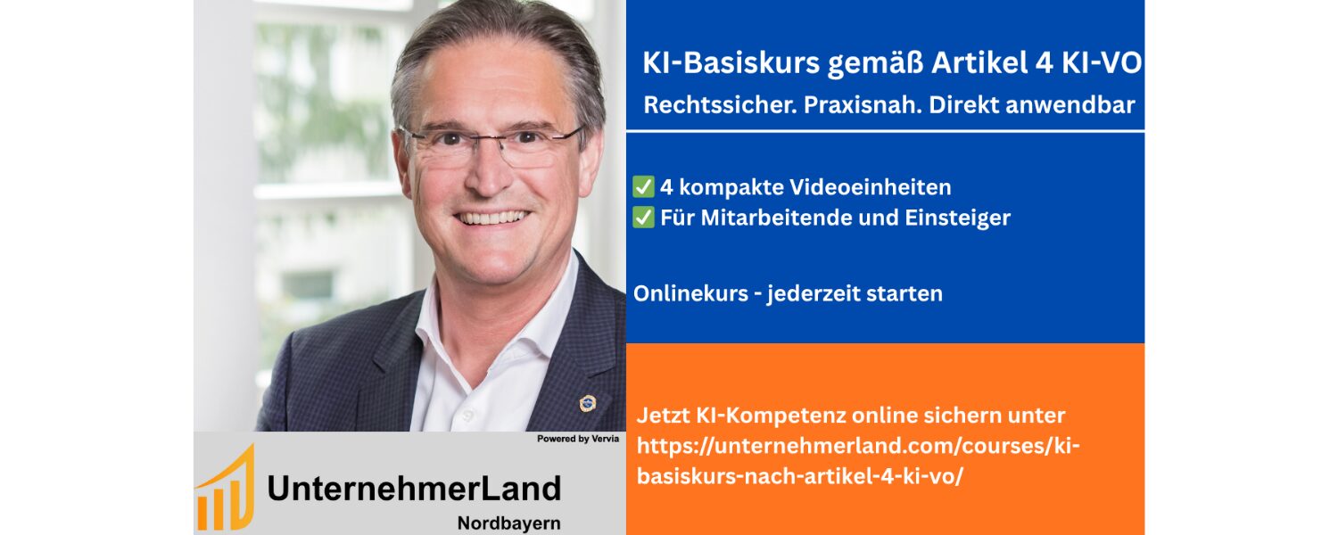 KI-Kompetenz wird zur Pflicht!